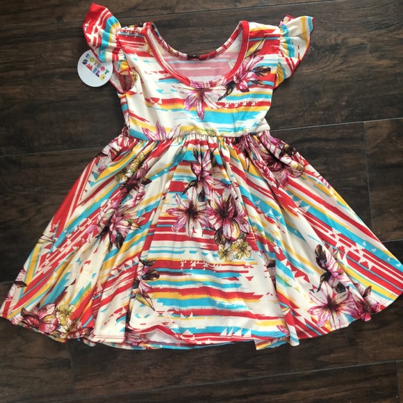 Dot Dot Smile Other - 🎀 Last One 🎀 Dot Dot Smile Empire Dress 2T